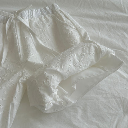 [PRE-ORDER] Mori Punching Eyelet Pants