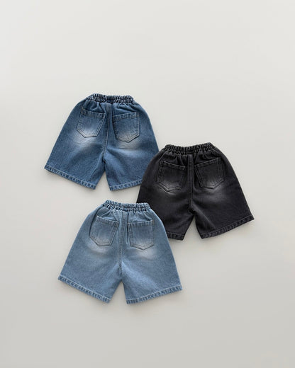 [PRE-ORDER] Bermuda brush denim pants