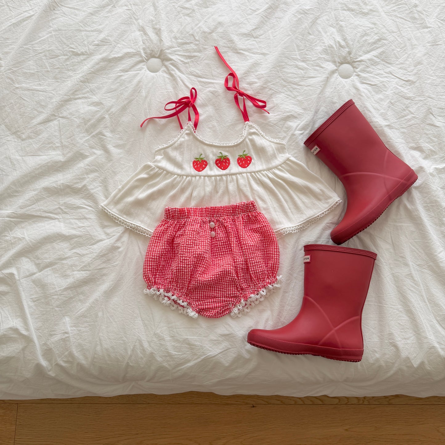 [PRE-ORDER] Berry Eyelet Blouse