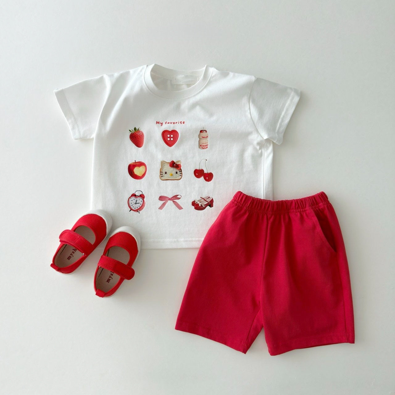 My Favorite Top & Shorts Set