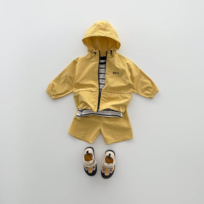 [PRÉCOMMANDE] Ensemble sweat à capuche coupe-vent