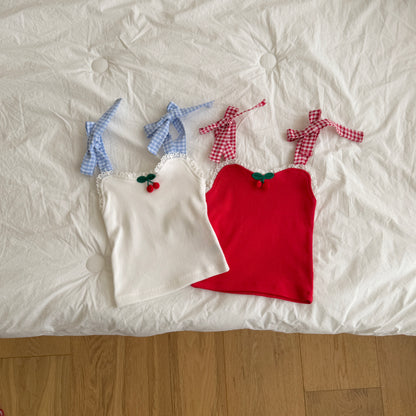 [PRE-ORDER] Cherry Bonbon Sleeveless Top