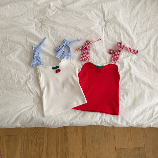 [PRE-ORDER] Cherry Bonbon Sleeveless Top