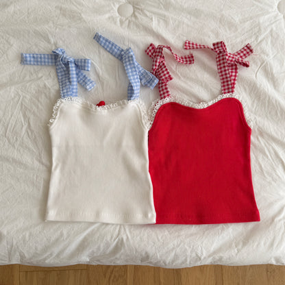 [PRE-ORDER] Cherry Bonbon Sleeveless Top