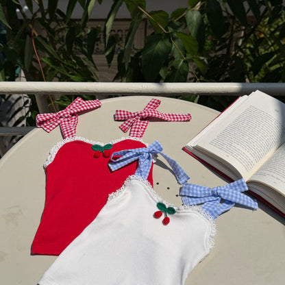 [PRE-ORDER] Cherry Bonbon Sleeveless Top