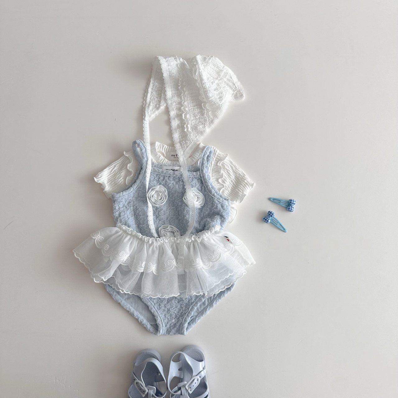 [PRE-ORDER] Flowery Swimsuit Set