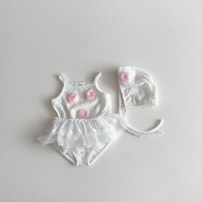 [PRE-ORDER] Flowery Swimsuit Set