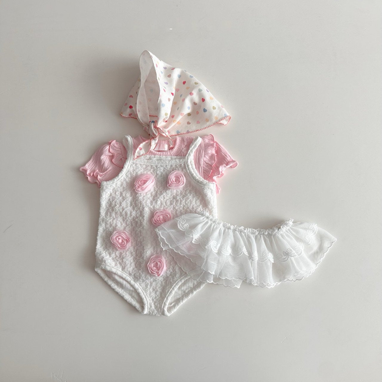 [PRE-ORDER] Flowery Swimsuit Set