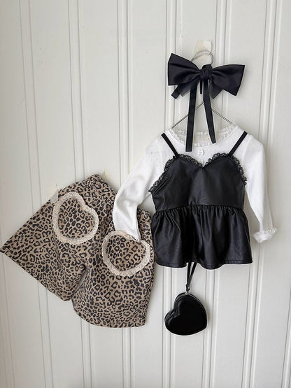 [PRE-ORDER] Leopard Heart Bermuda Shorts
