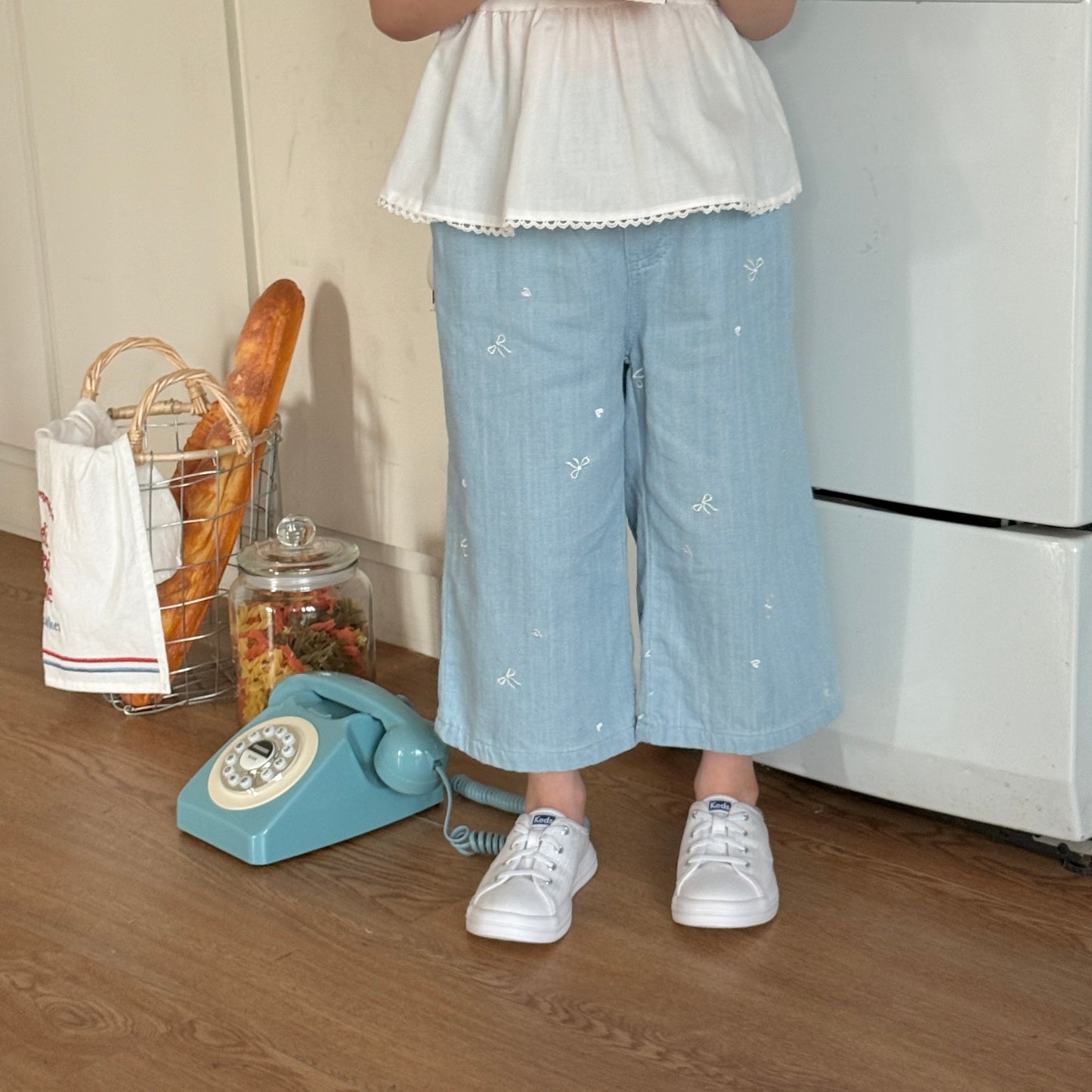 [PRE-ORDER] Ribbon Sugar Denim Pants