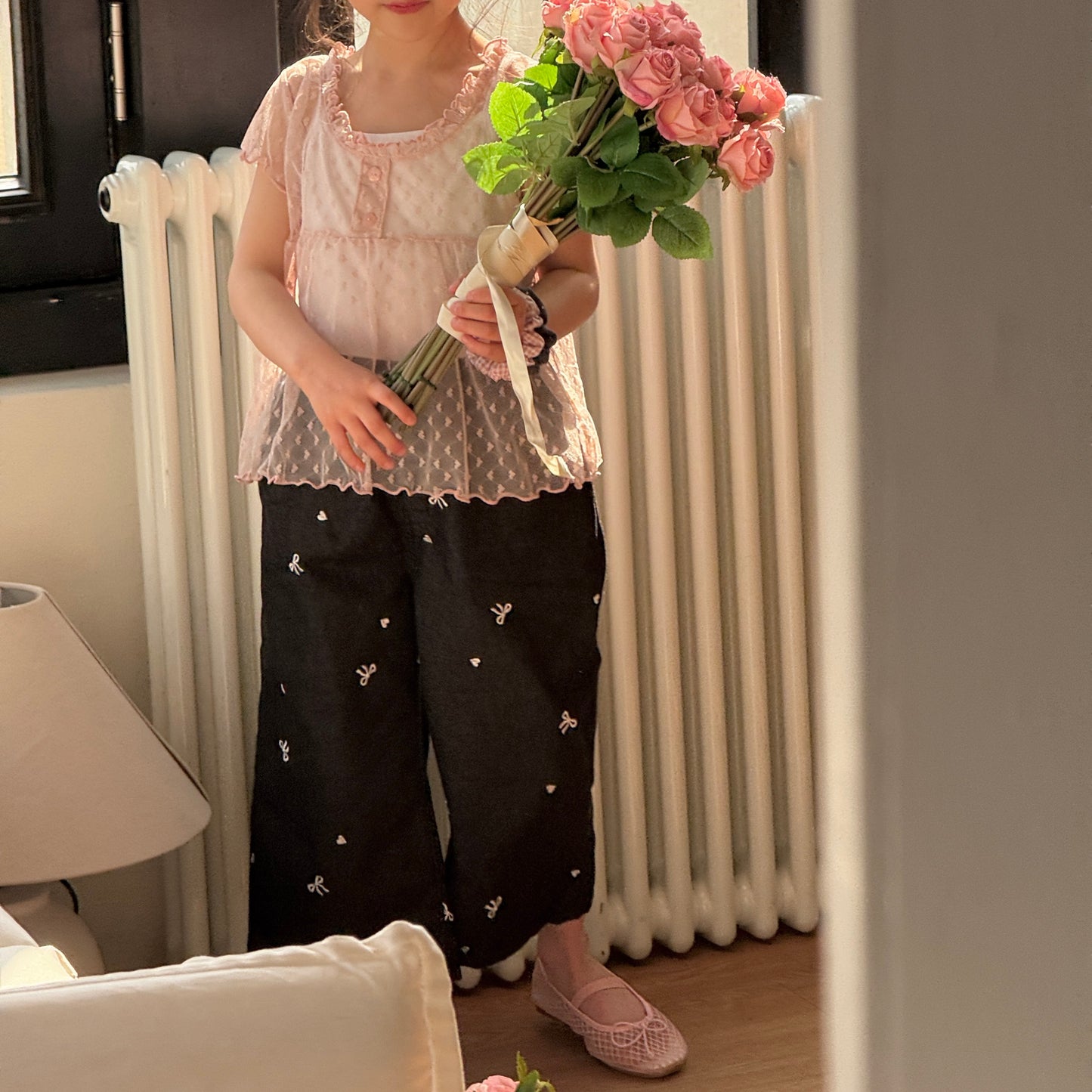 [PRE-ORDER] Ribbon Sugar Denim Pants