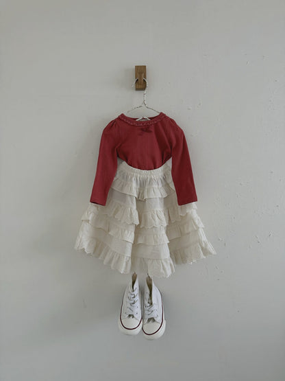 [PRE-ORDER] Eyelet Puff Tee