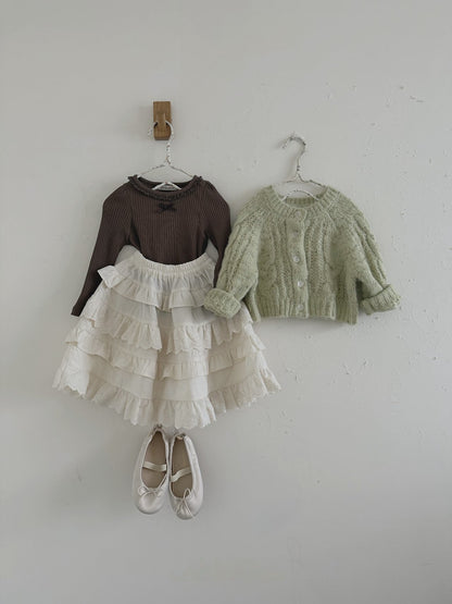[PRE-ORDER] Eyelet Puff Tee