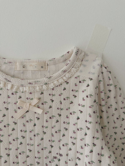 [PRE-ORDER] Eyelet Puff Tee