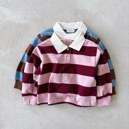 [PRE-ORDER] Rugby Polo Shirt (Mommy & Me)
