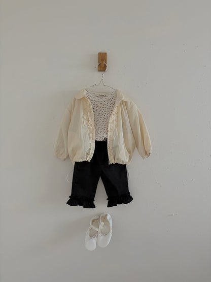 [PRE-ORDER] Trendy Capri Frill Pants