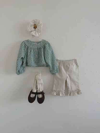 [PRE-ORDER] Trendy Capri Frill Pants