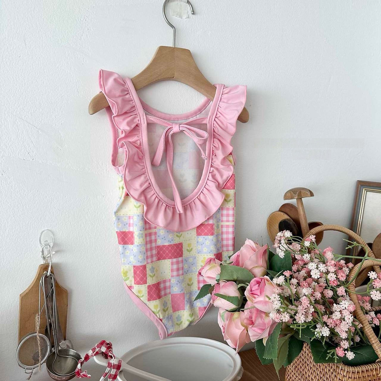 [PRE-ORDER] Garden frill swimwear