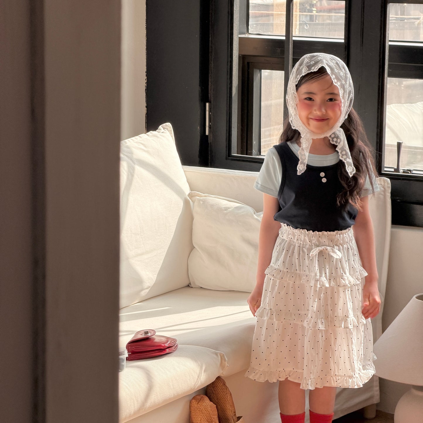 [PRE-ORDER] Mommy and Me Peony Tiered Skirt