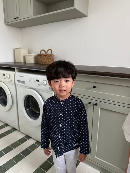 [PRE-ORDER] Heart Pattern Cardigan