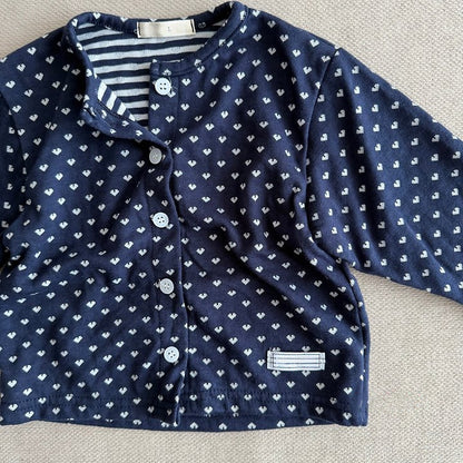 [PRE-ORDER] Heart Pattern Cardigan