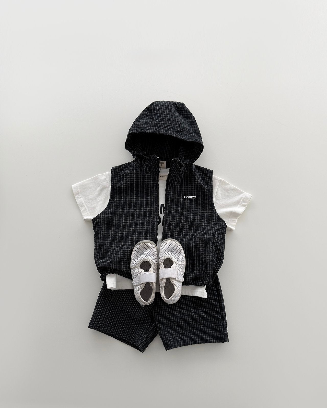 [PRE-ORDER] High vest zip-up set