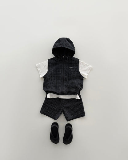 [PRE-ORDER] High vest zip-up set