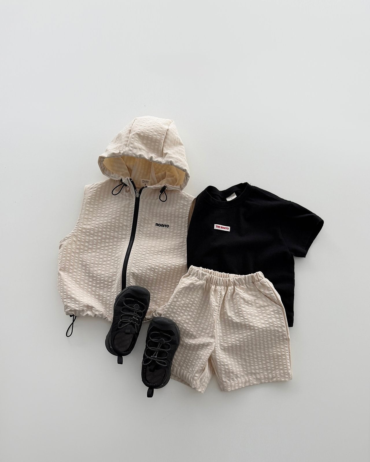 [PRE-ORDER] High vest zip-up set