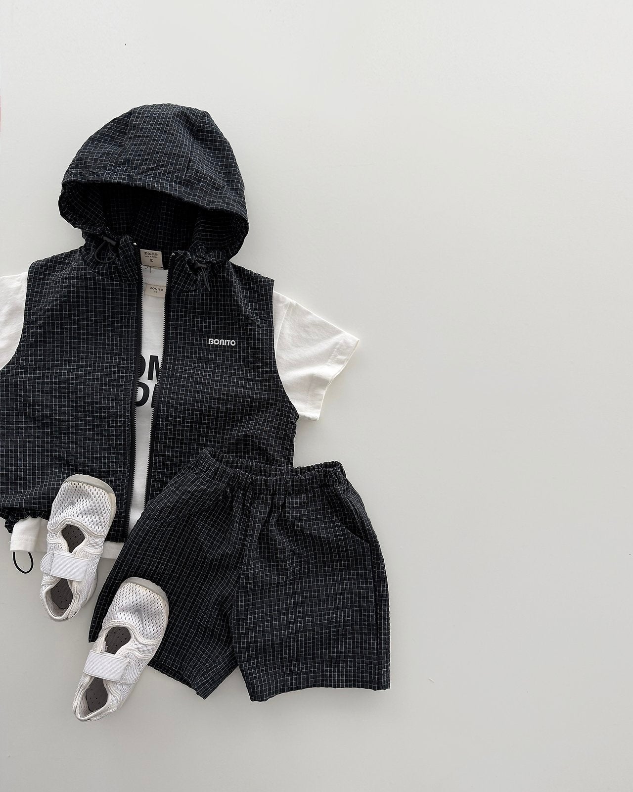 [PRE-ORDER] High vest zip-up set