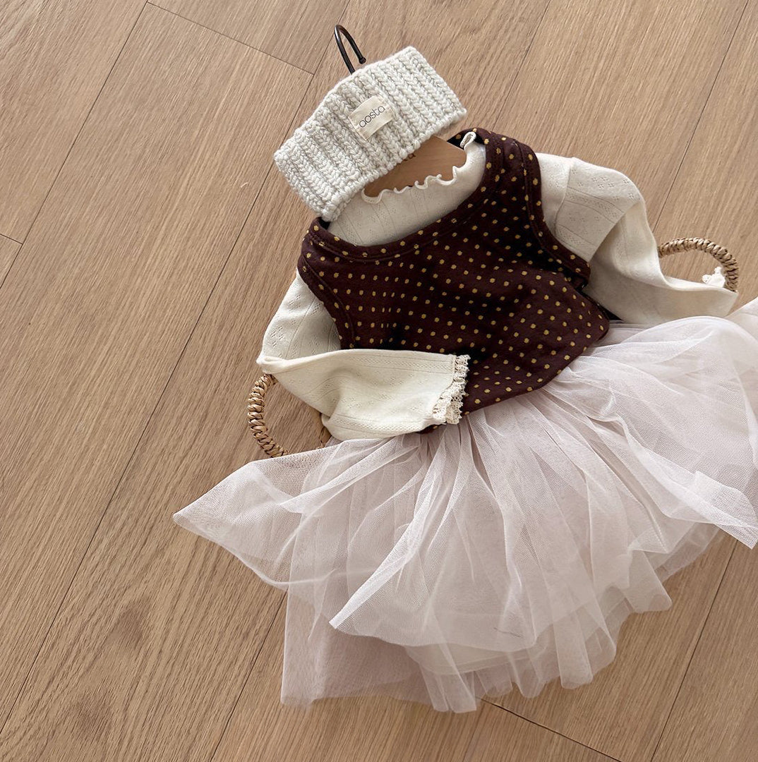 [PRE-ORDER] Chocolate chip halter neck top