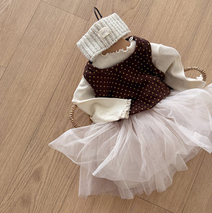 [PRE-ORDER] Chocolate chip halter neck top