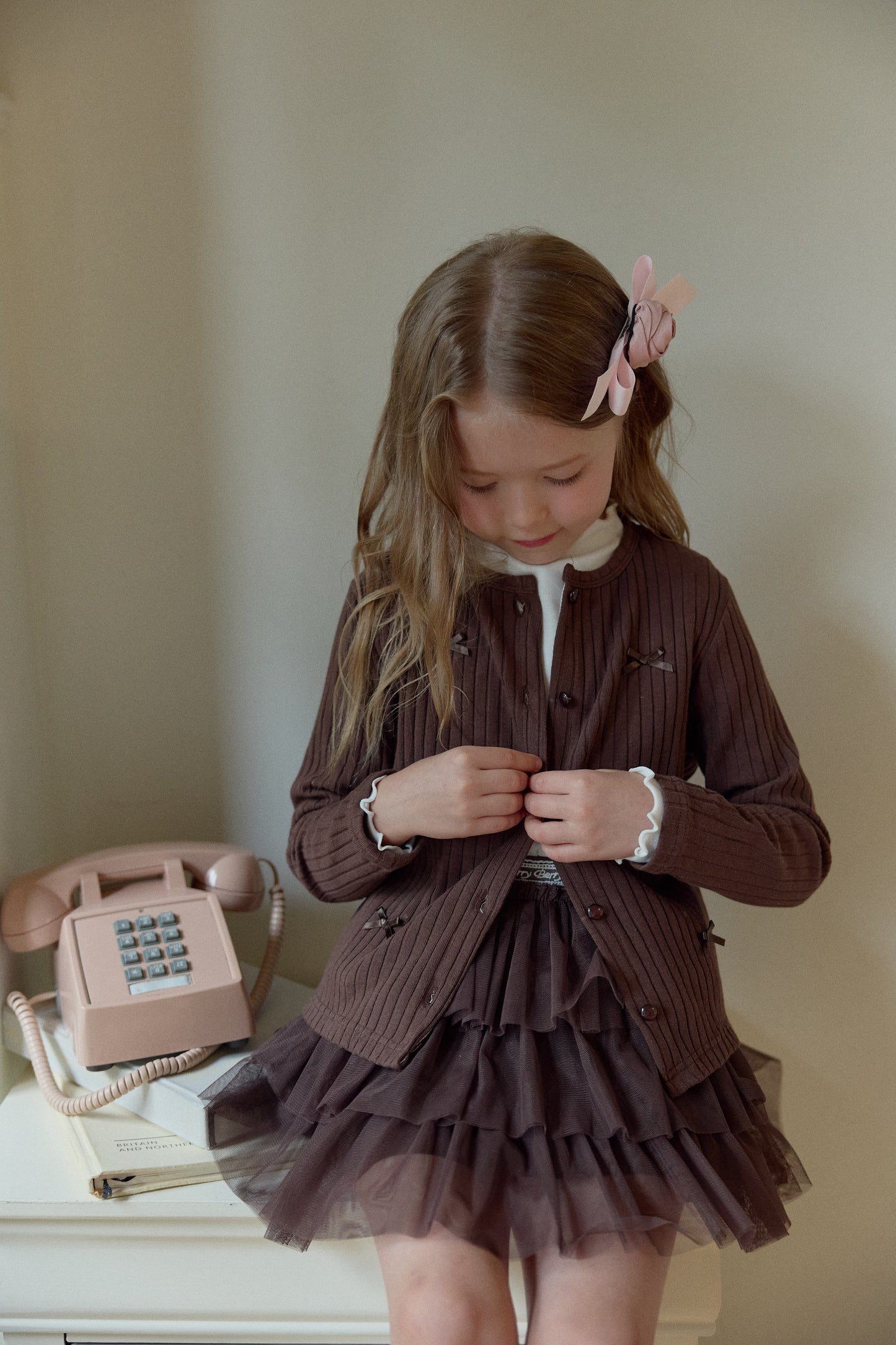 [PRE-ORDER] Autumn Cookie Ribbon Cardigan