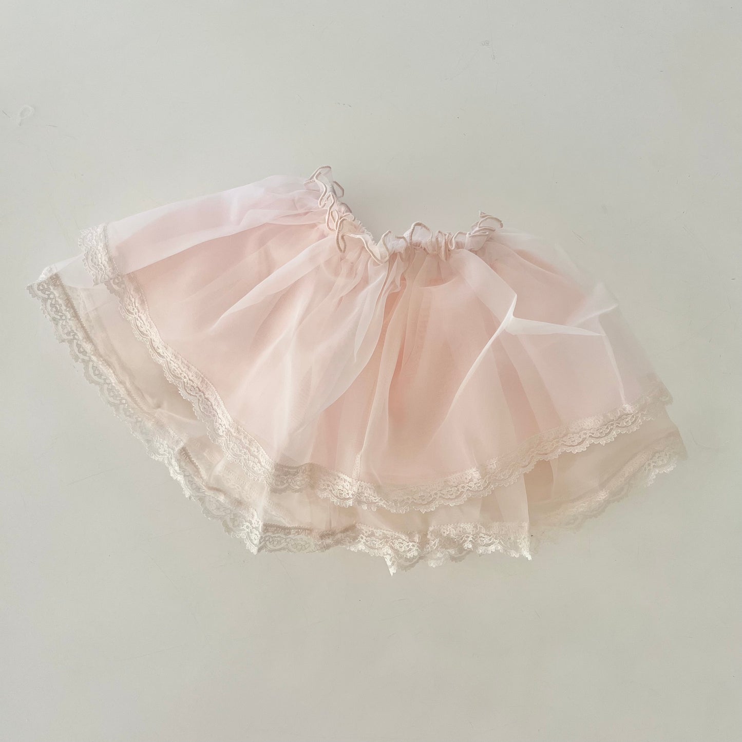 Jupe mini tulle rose