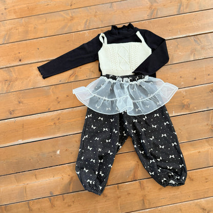 [PRE-ORDER] Tulle jogger pants