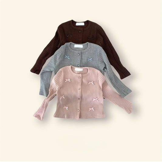 [PRE-ORDER] Autumn Cookie Ribbon Cardigan