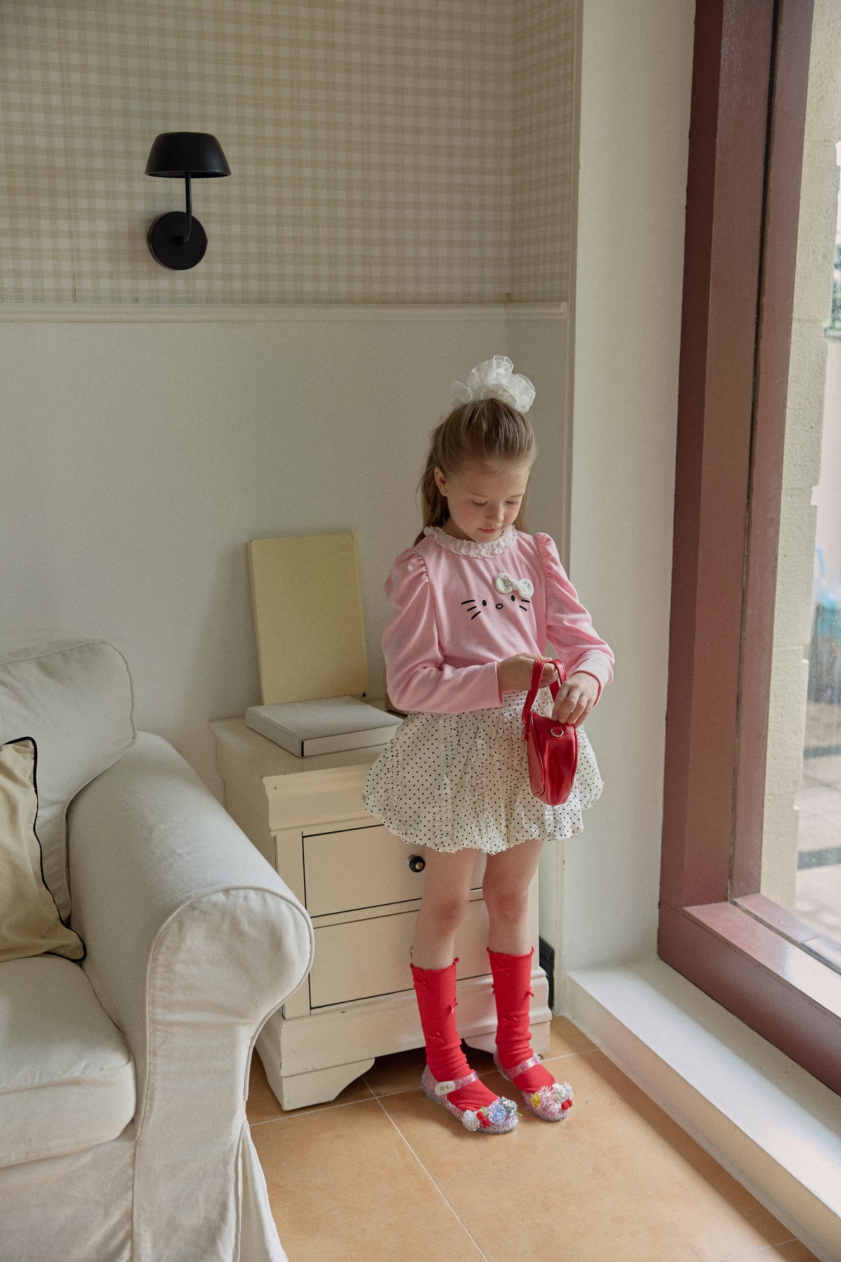 [PRE-ORDER] Dot Pop Skirt