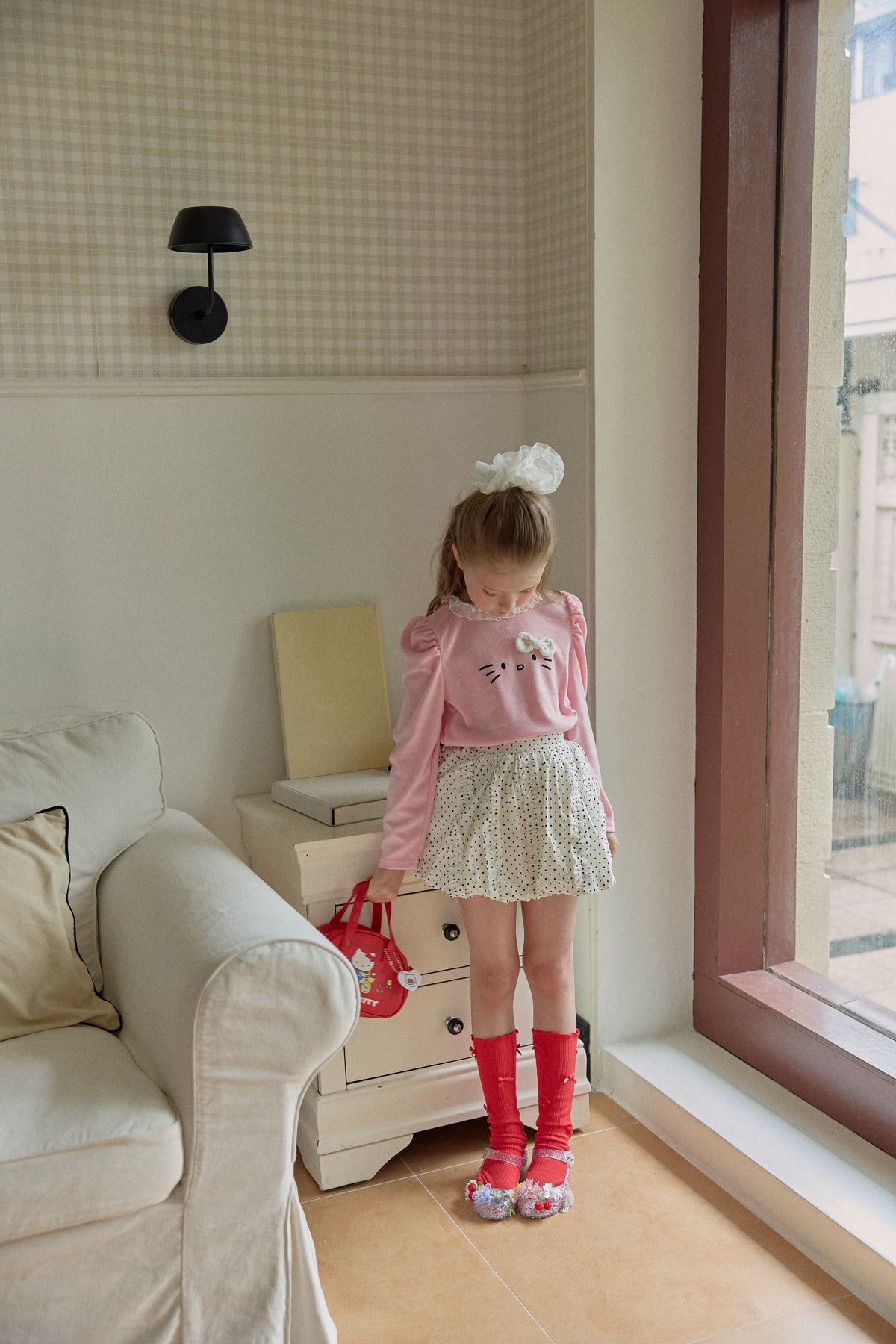 [PRE-ORDER] Dot Pop Skirt