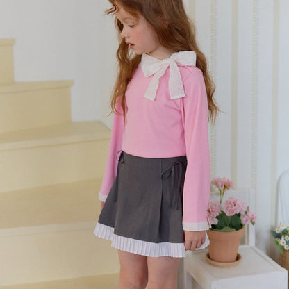 [PRE-ORDER] Ribbon pleats skirt