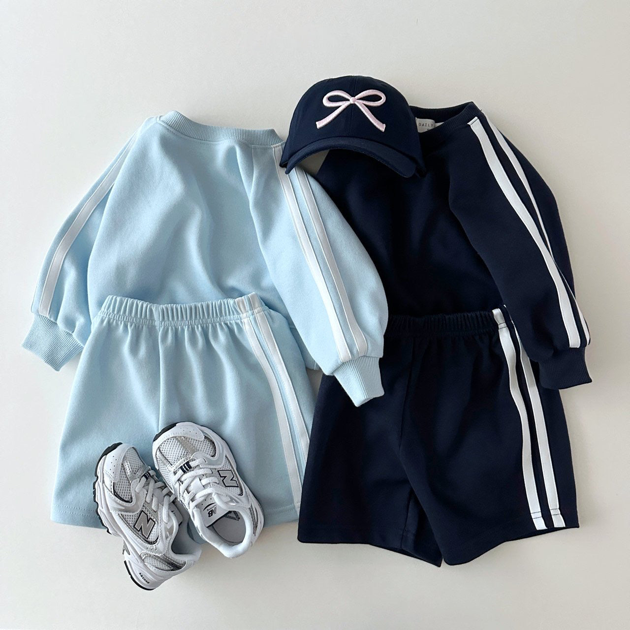 Two line shorts set [XS,S,L]