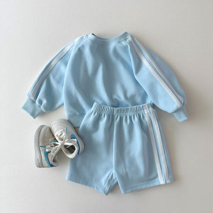 Two line shorts set [XS,S,L]