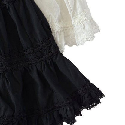 [PRE-ORDER] Lace mid skirt
