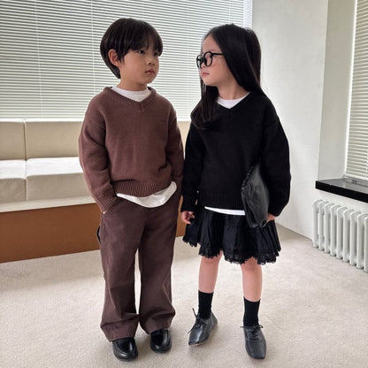 [PRE-ORDER] V-neck knit top