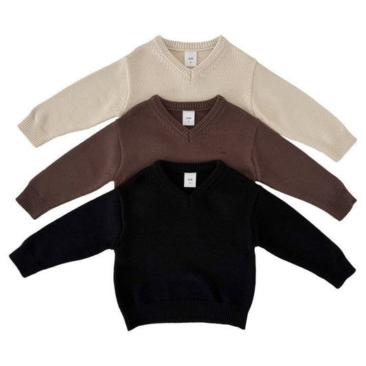 [PRE-ORDER] V-neck knit top
