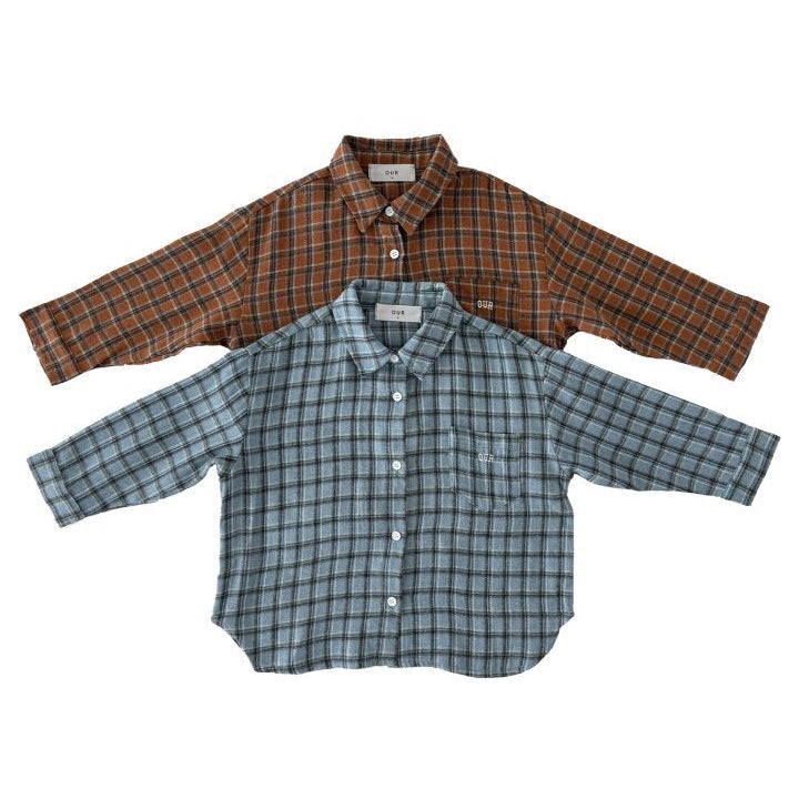 [PRE-ORDER] Autumn checker shirt