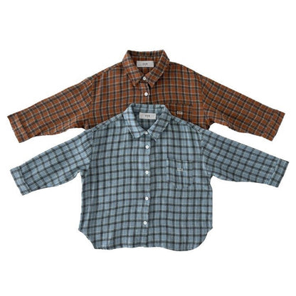 [PRE-ORDER] Autumn checker shirt