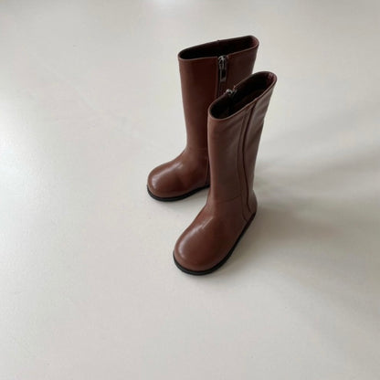 [PRE-ORDER] Faux leather long boots