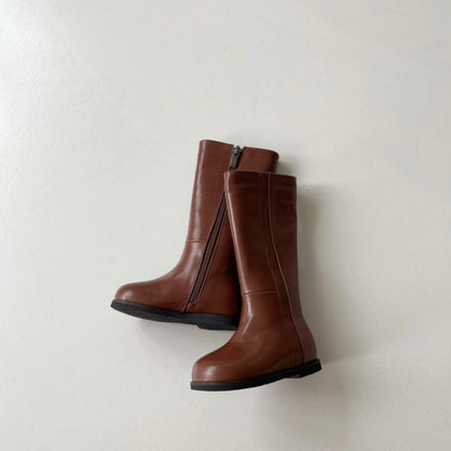 [PRE-ORDER] Faux leather long boots