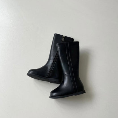 [PRE-ORDER] Faux leather long boots