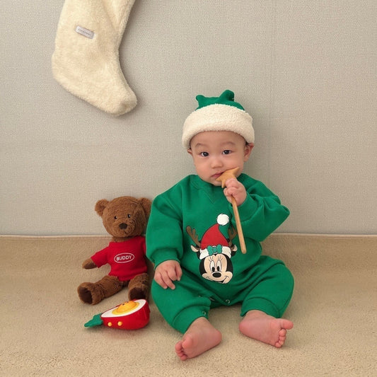 [PRE-ORDER] M&F Christmas romper set