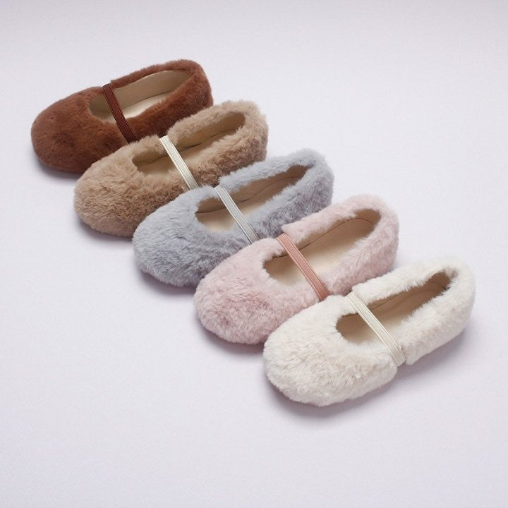 [PRE-ORDER] Fur Banding Shoes